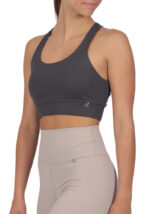 High Intensity Body Sculpt Racer Back Bra | Ebony - Image 3