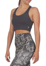 High Intensity Body Sculpt Racer Back Bra | Ebony