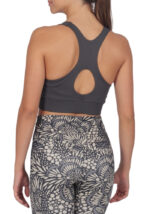 High Intensity Body Sculpt Racer Back Bra | Ebony - Image 2