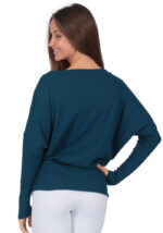 The Tranquil Ribbed Off Shoulder Top | Comfort meets Style - Image 4