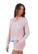 Barely There Maya Track Top in Prints | The Summer Edit