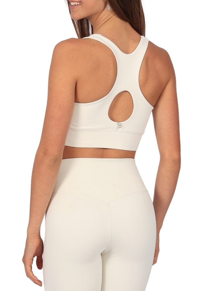 Shakti-Shanti-Body_sculpt-High-Intensity-Sports-Bra-BRA321-CREAM (4) High Intensity Body Sculpt Racer Back Bra | By Shakti Shanti - Image 1